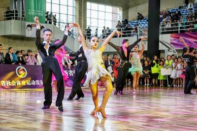 95支代表队舞动青春 陕西省第八届青少年体育舞蹈锦标赛举行